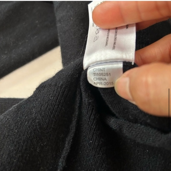 Gregnorman long sleeve V-neck sweater black size:L - Picture 8 of 13